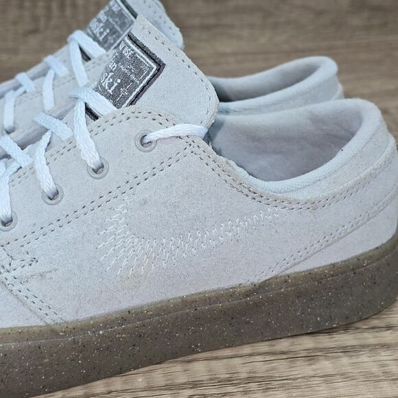 Nike SB Zoom Stefan Janoski FL RM Pure Platinum Gum Women's Sz 5.5 (CI3836-001) - Picture 4 of 10